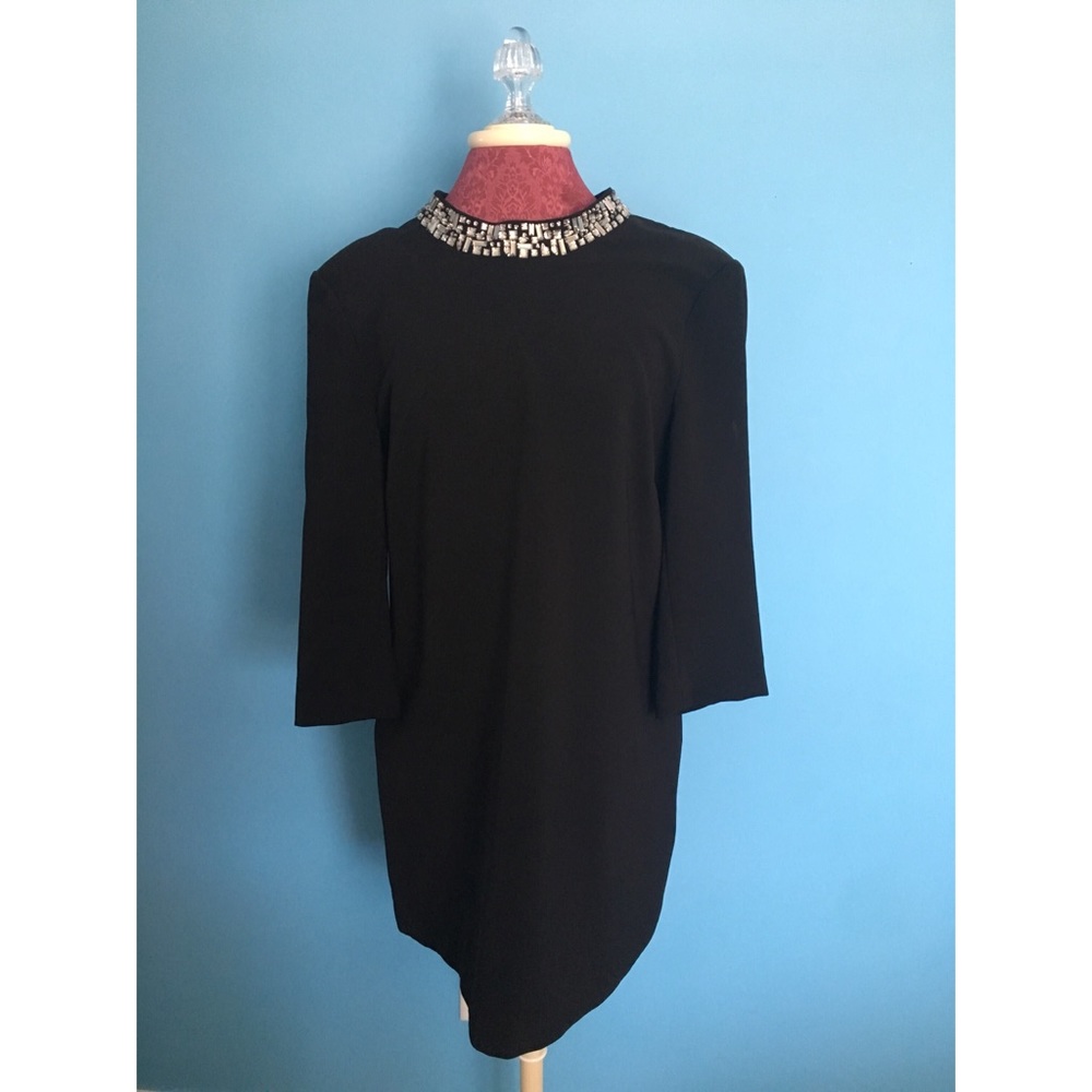 Black cocktail dress